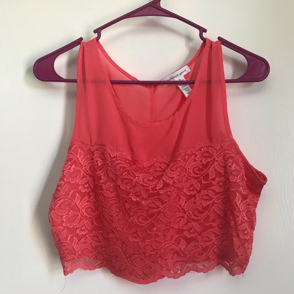 3 for $15: Lace Crop Top